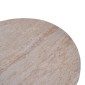 Τραπέζι σαλονιού Vooge pakoworld MGO όψη τραβερτίνας 100x64x39εκ