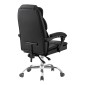 Καρέκλα γραφείου διευθυντή Sanema pakoworld pu μαύρο 62x67x112-122εκ