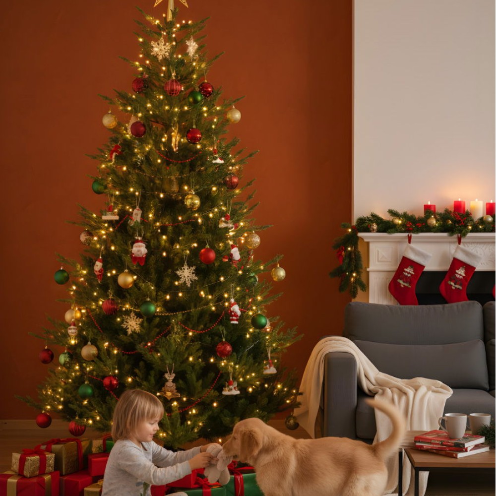 Χριστουγεννιάτικο δέντρο Fir 210cm - 2590 κλαδιά πράσινο