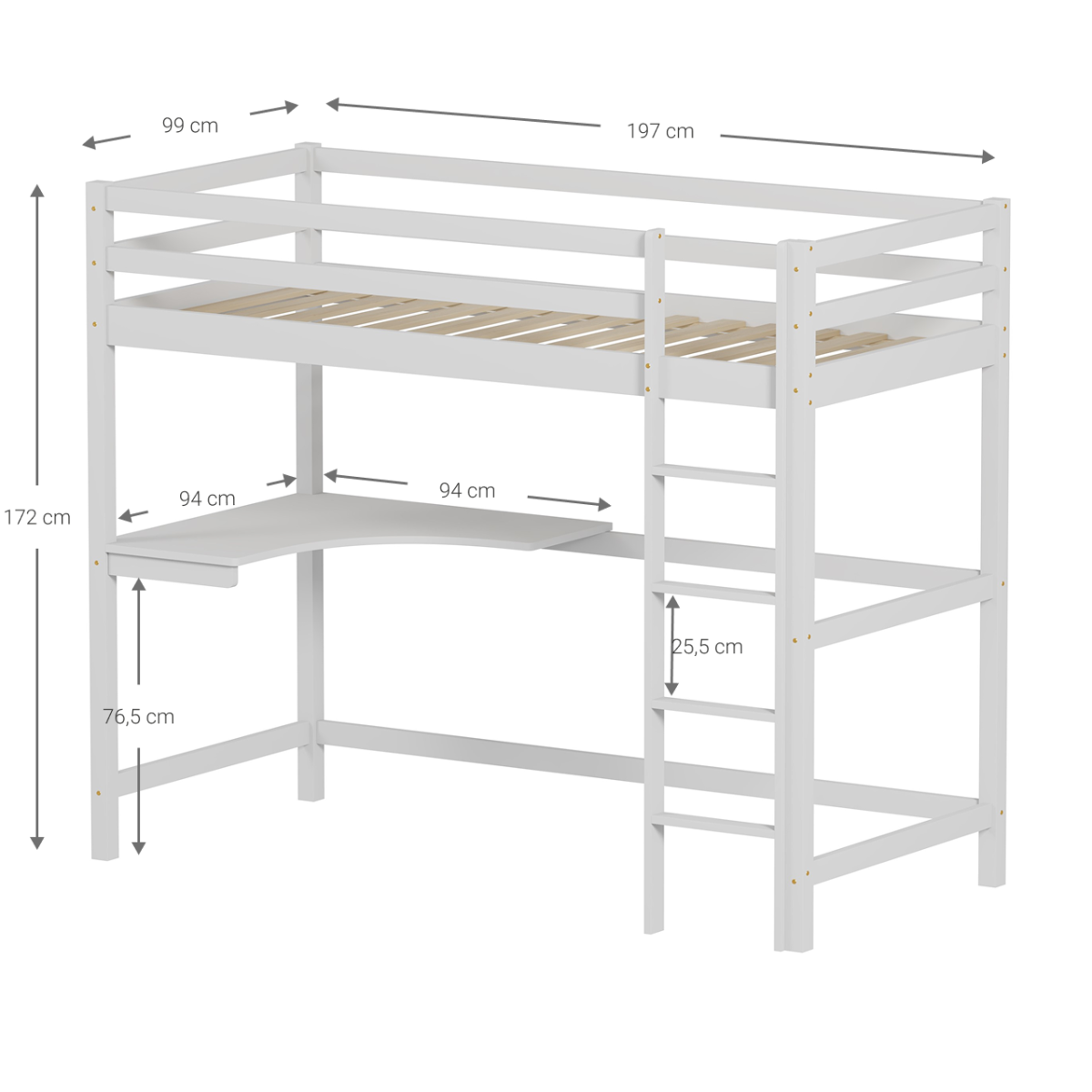 Παιδικό κρεβάτι Tackty