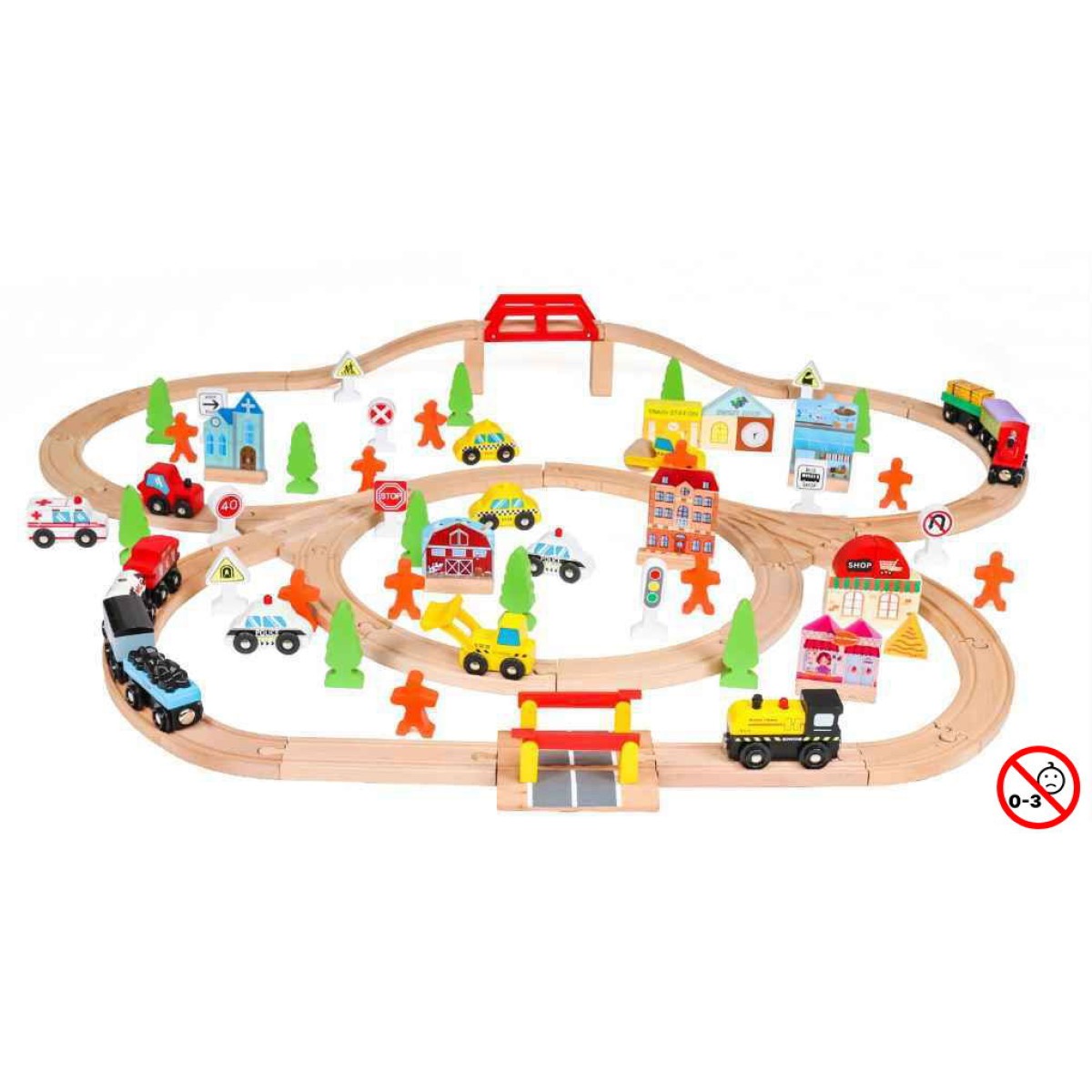 Παιδικός σιδηρόδρομος με τρενάκι Joyland Intersection