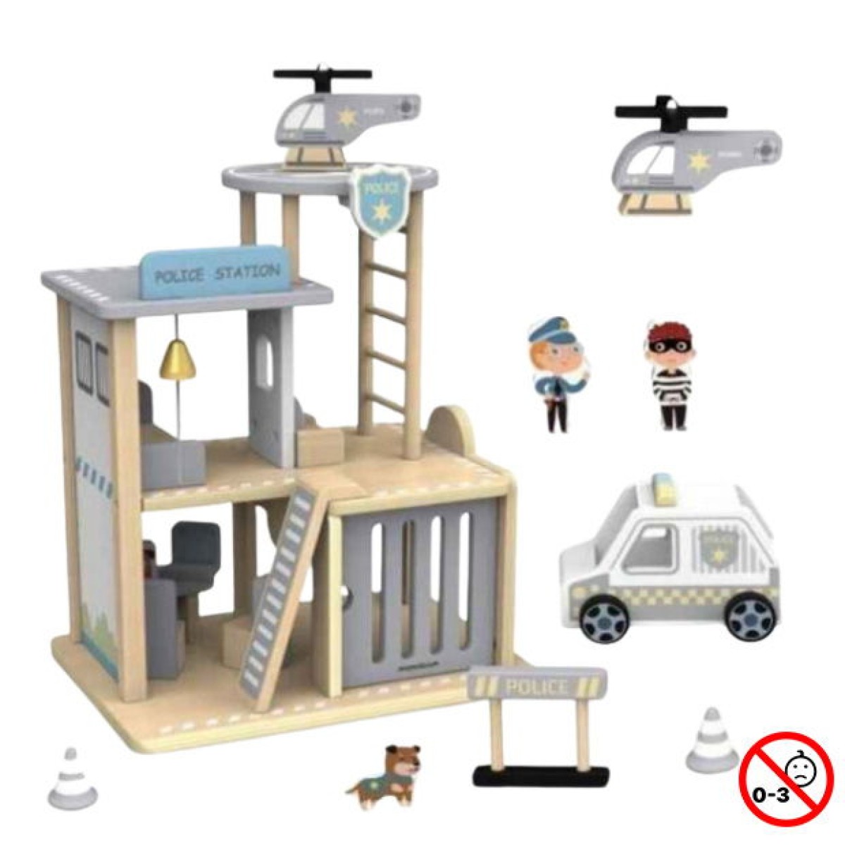 Παιδικό σετ παιχνιδιού Joyland Police Station