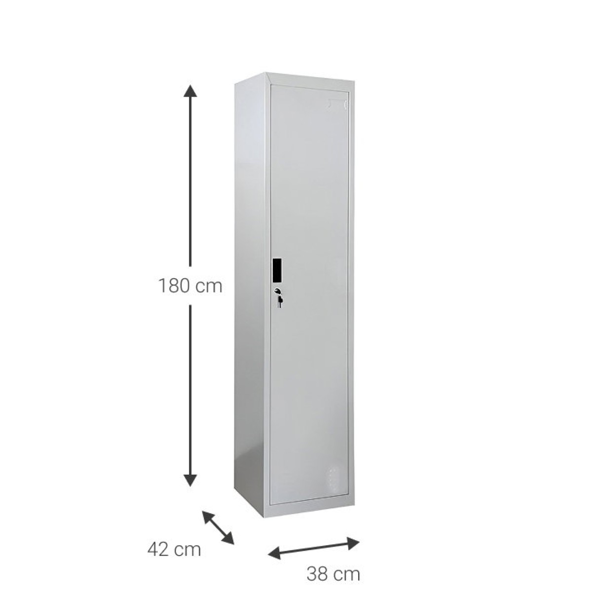 Μεταλλικός φοριαμός Damian 1D Slim