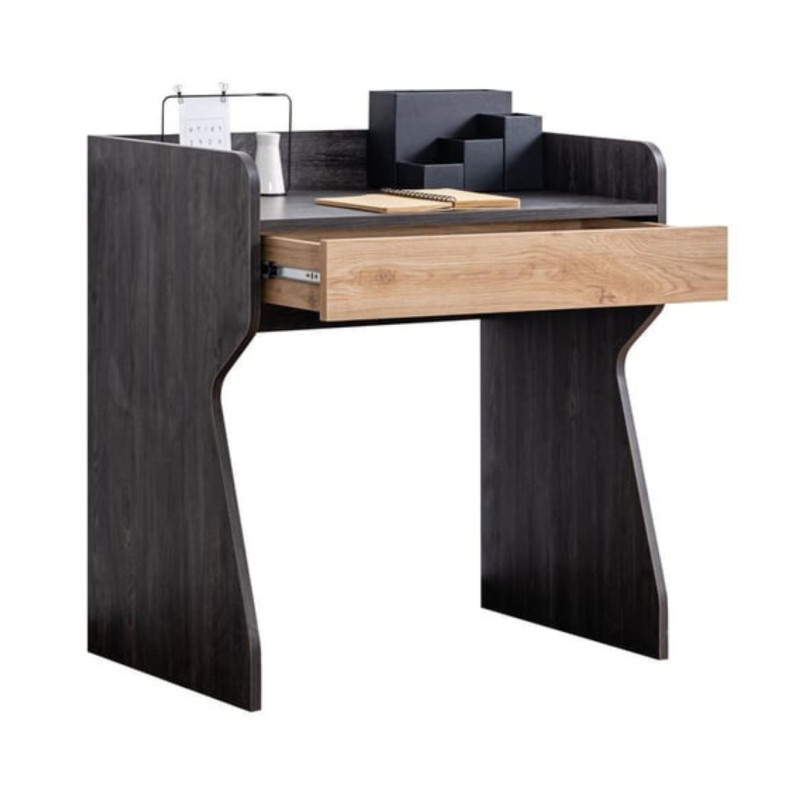 Stewehome Γραφείο Εργασίας Χρώμα Σκούρο Γκρι 80x50x85 cm