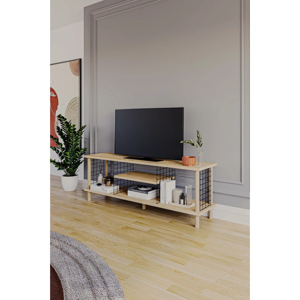 Stewehome Μεταλλικά έπιπλα τηλεόρασης-120*30*40cm