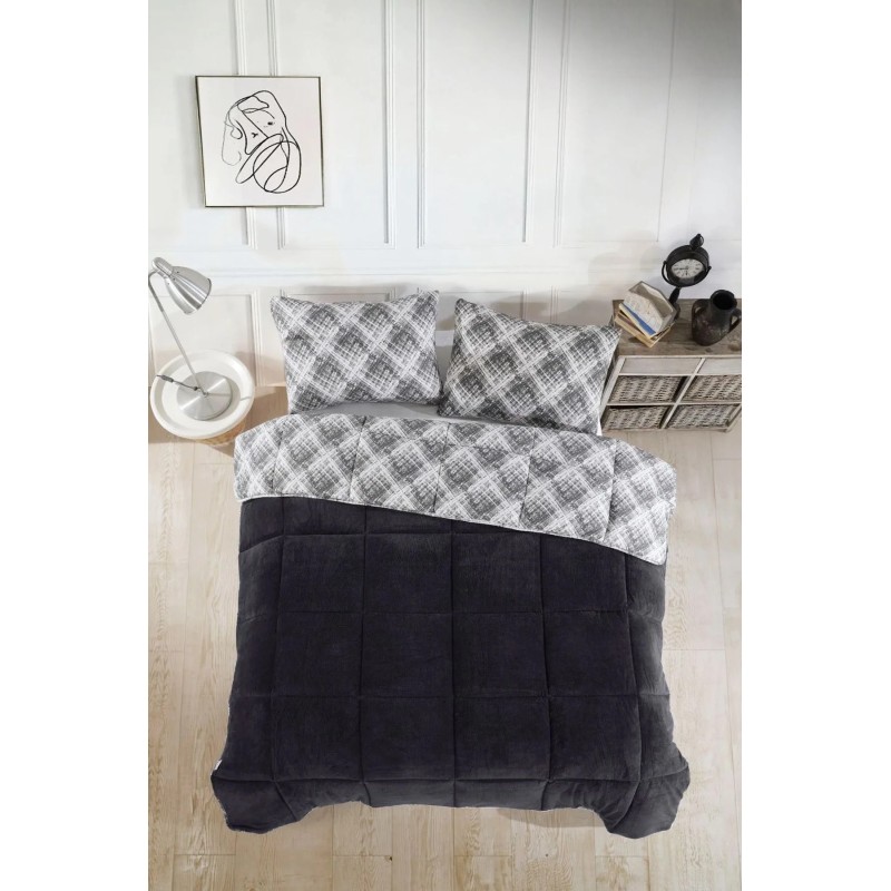 Stewehome Διπλής Όψης Πάπλωμα Διπλό με Μαξιλαροθήκες – 195x215 cm