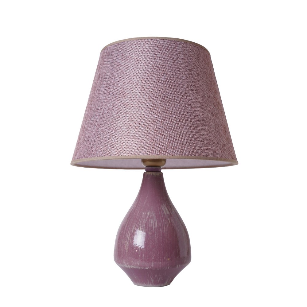 Stewehome διακοσμητικό κεραμικό πορτατίφ δαμασκηνί ροζ 30x40cm