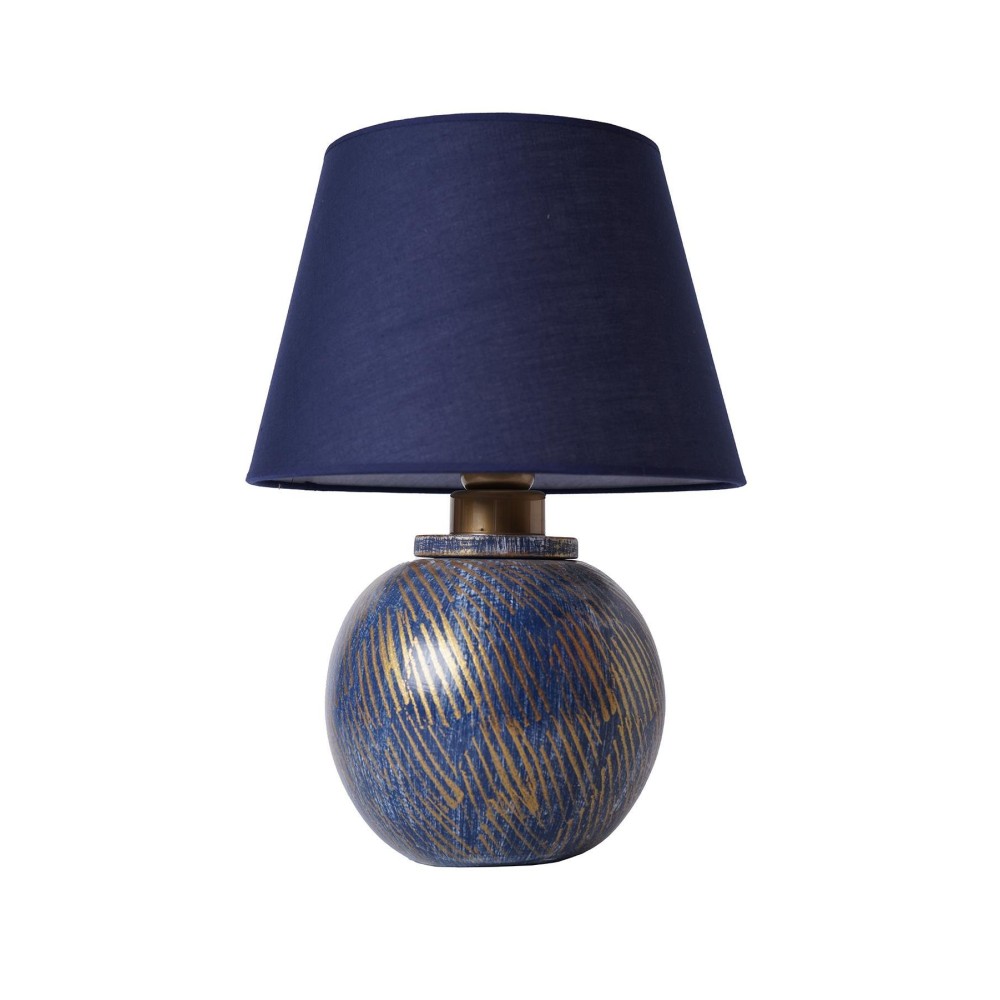 Stewehome διακοσμητικό κεραμικό πορτατίφ μπλε σκούρο μοντέρνο 30x45cm