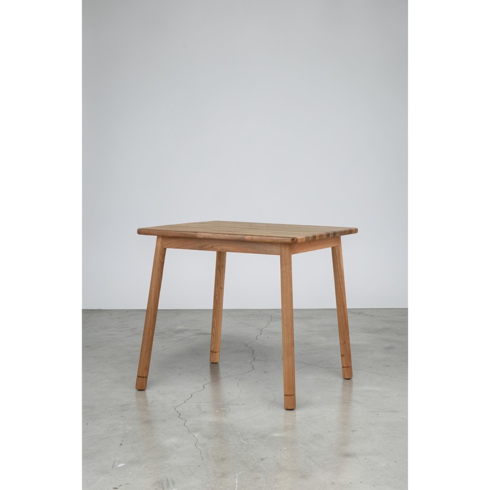 Stewehome Τετράγωνο Τραπέζι Μασίφ Καρυδιάς 80x80x74.5 cm