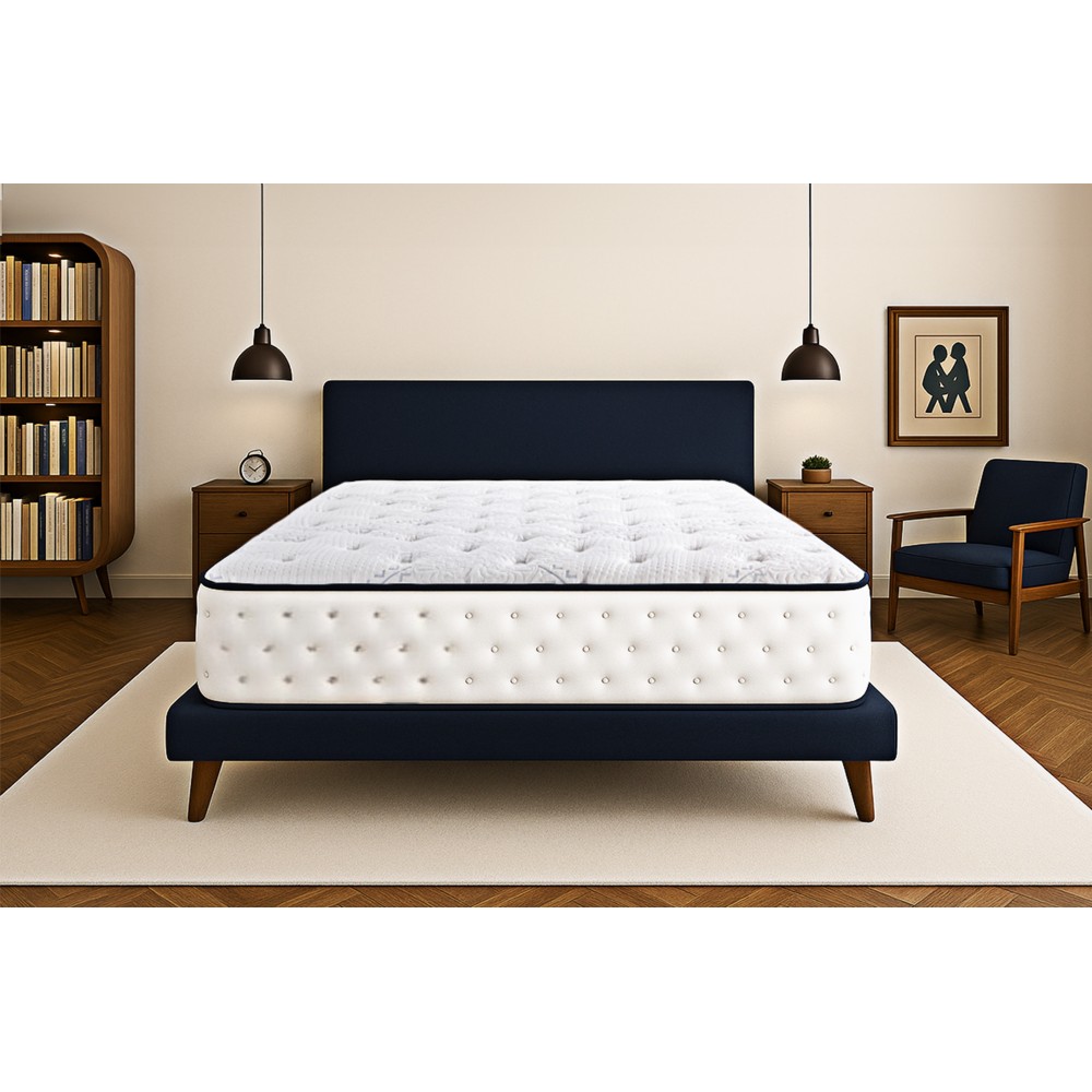 Stewehome Helix Στρώμα με Ελατήρια Pocket 5 Ζωνών- Λευκό 90x (160x200x32cm)