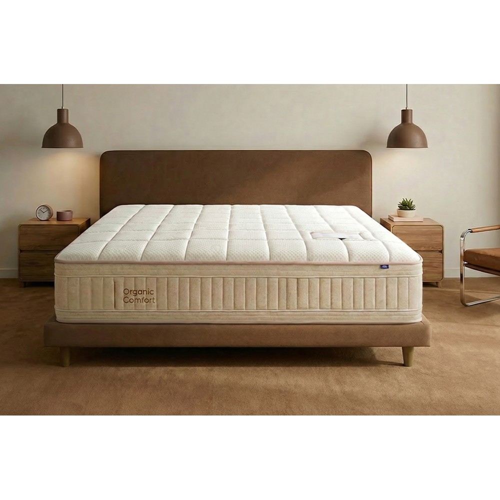 Stewehome Ανατομικό Στρώμα Λάτεξ Οργανικής Άνεσης -Μπεζ 120x (120x200x35 cm)