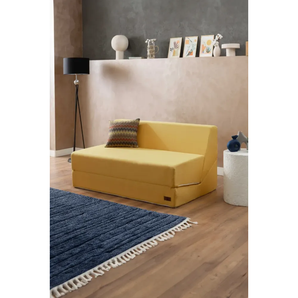 Stewehome καναπές τηλεόρασης διπλής θέσης με 3 επίπεδα και πλενόμενο κάλυμμα από λινό ύφασμα σκανδιναβικού στιλ
