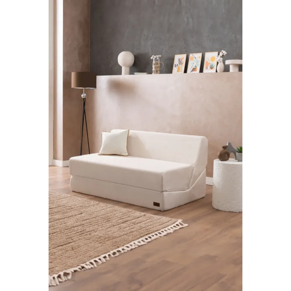 Stewehome καναπές τηλεόρασης διπλής θέσης με 3 επίπεδα και πλενόμενο κάλυμμα από λινό ύφασμα σκανδιναβικού στιλ