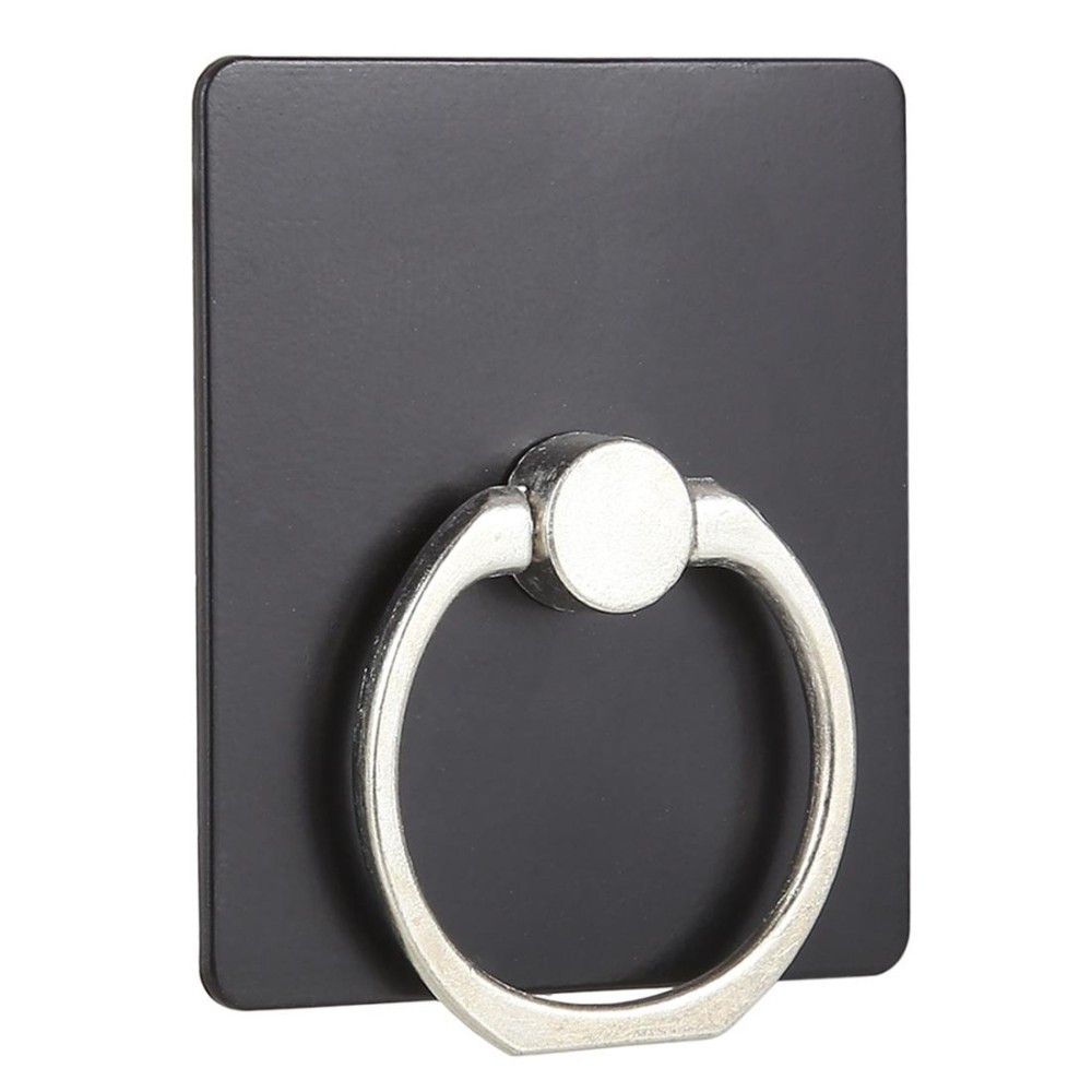 Ring Buckle Multifunctional Phone Holder(Black)