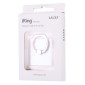 Ring Buckle Multifunction Cell Phone Holder(Silver)