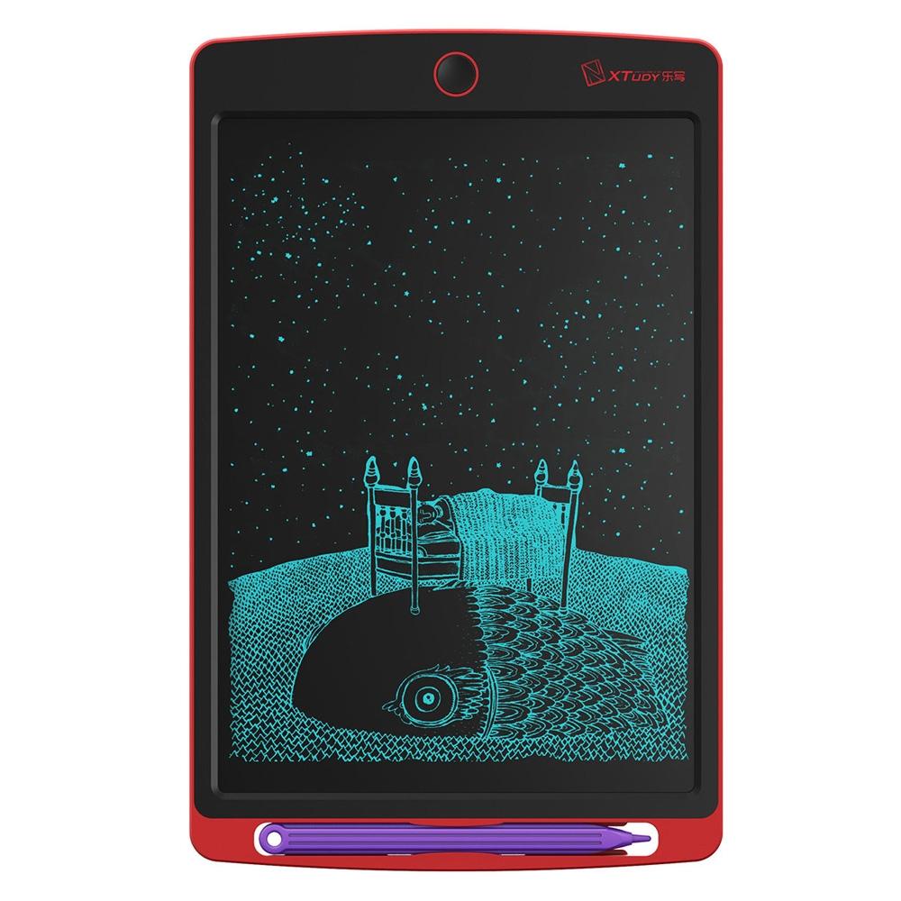 WP9308 8.5 inch LCD Writing Tablet High Brightness Handwriting Drawing Sketching Graffiti Scribble Doodle Board for Home Office Writing Drawing(Red)