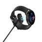 For Amazfit T-Rex 2 Magnetic Cradle Charger USB Charging Cable, Lenght: 1m(Black)