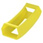 Intelligent Wearable Device, Solid Color Silicone Watch Protective Case for FITBIT Alta / HR(Yellow)