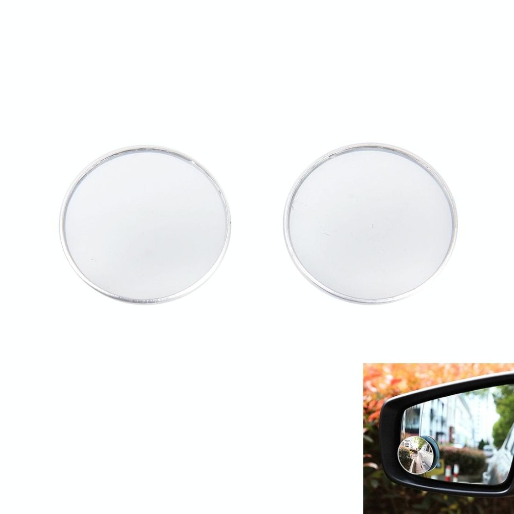 SY-020 Car Blind Spot Rear View Wide Angle Mirror, Diameter: 5cm(White)