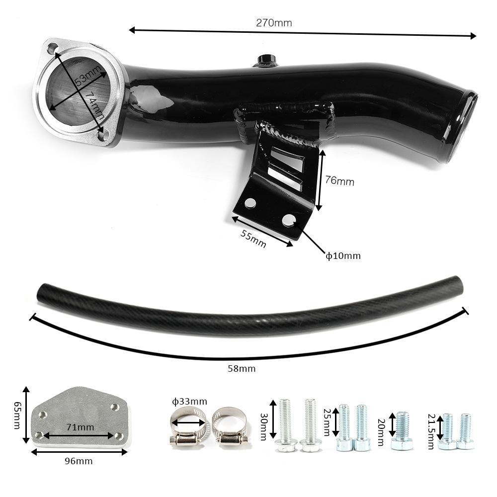 For 2004-2005 Chevrolet / GMC 6.6L Car EGR Valve Cooler Inlet Kit Tool (Black)