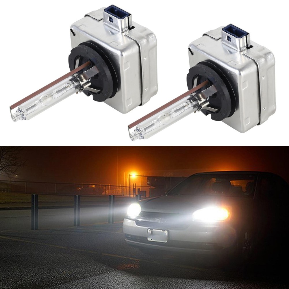 1 Pair D8S 4300K Car HID Xenon Bulb Kit Headlight (White Light)
