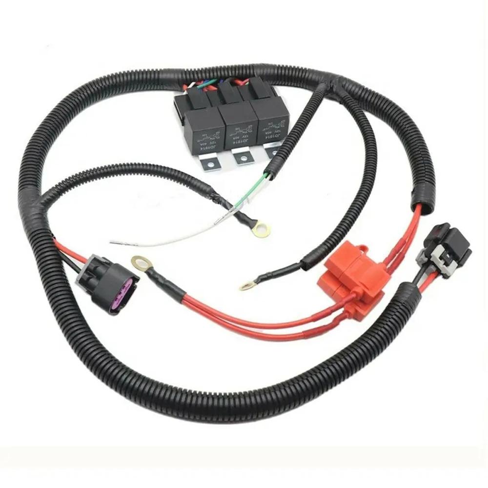 Car Electric ECU Control Dual Fan Wiring Connector Harness for GM 1999-2006 7L5533A226T