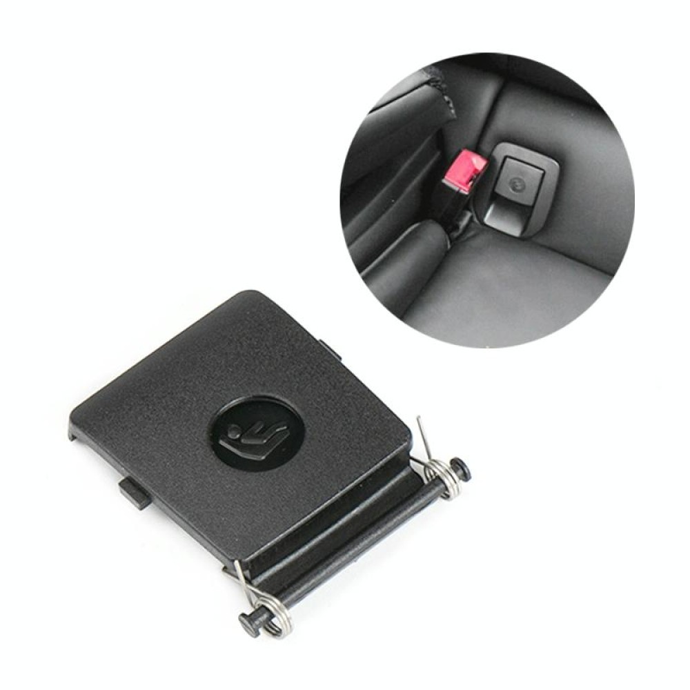 For BMW 3 Series E93 Left Driving Car Child Safety Seat Isofix Switch Cover 5220 9112 423-1(Black)