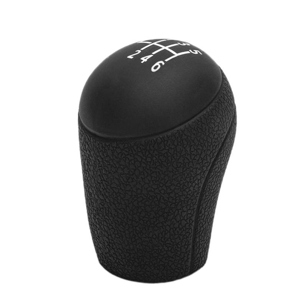 For Volkswagen 6-speed Car Silicone Dustproof Shift Knob Gear Protective Cover (Black)