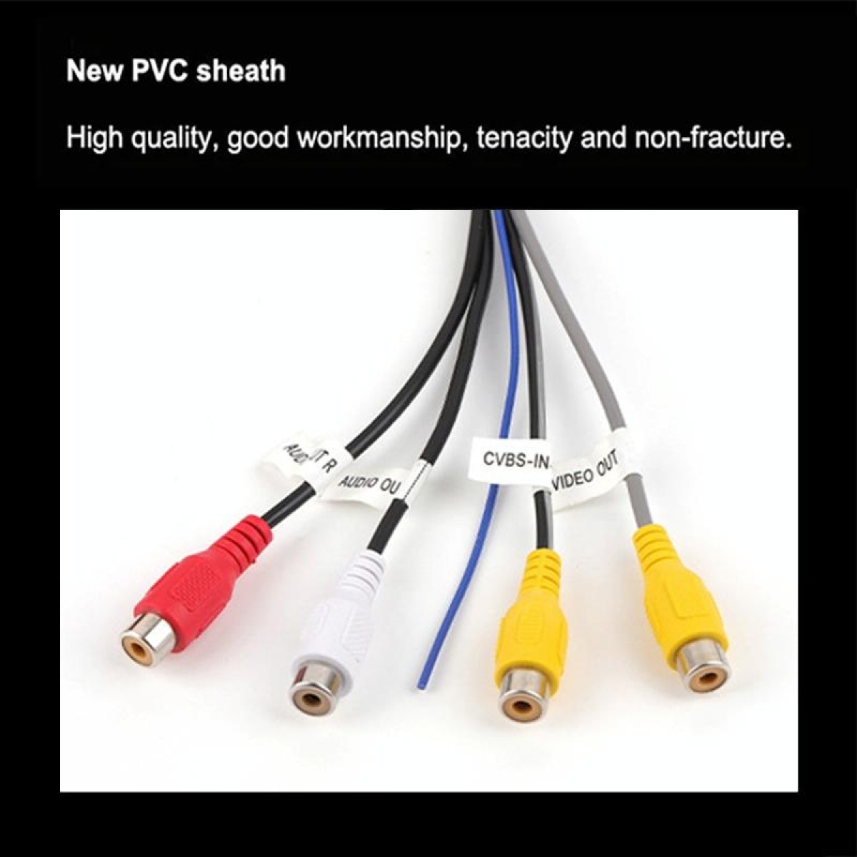 Palminfo Male Android Navigation 20-pin Plug RCA Video Audio Cable