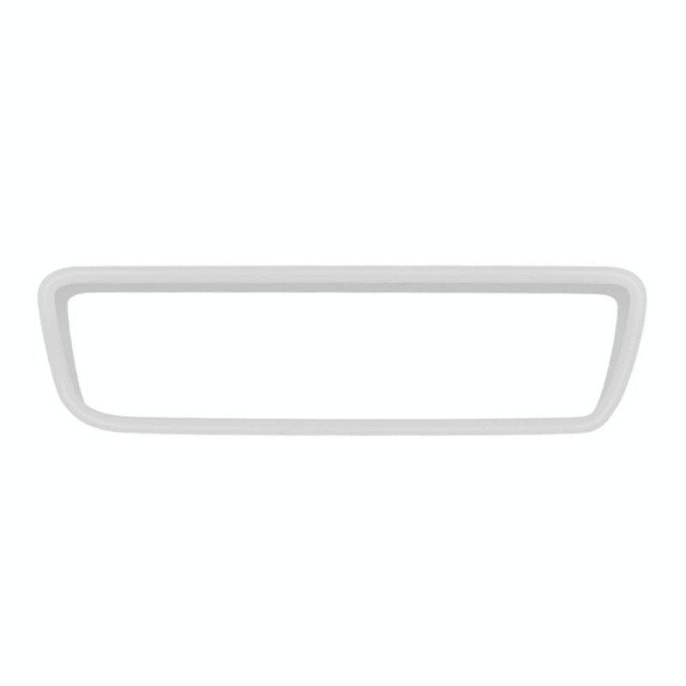 For Tesla Model 3 / Y Car Interior Rearview Mirror Silicone Protective Cover (White)