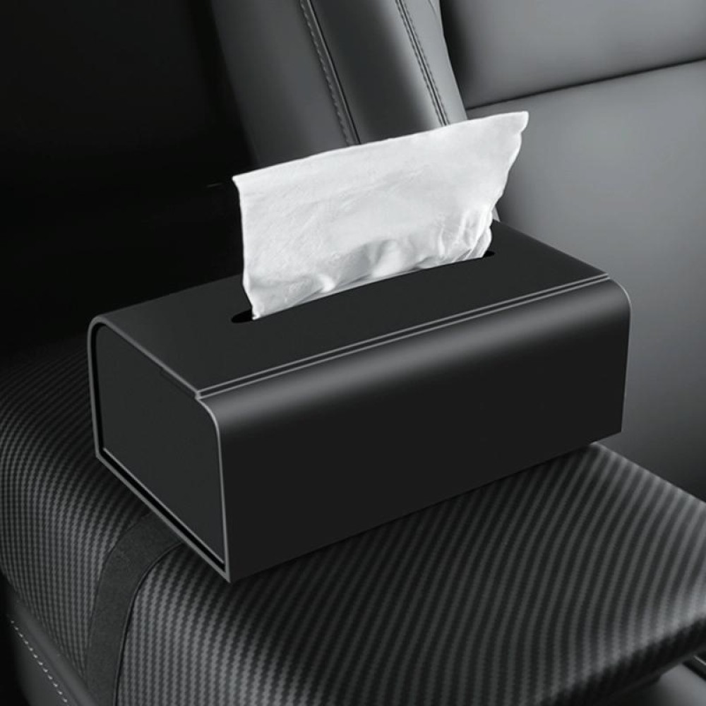 For Tesla Universal Car Silicone Tissue Box Elastic Belt Paper Box