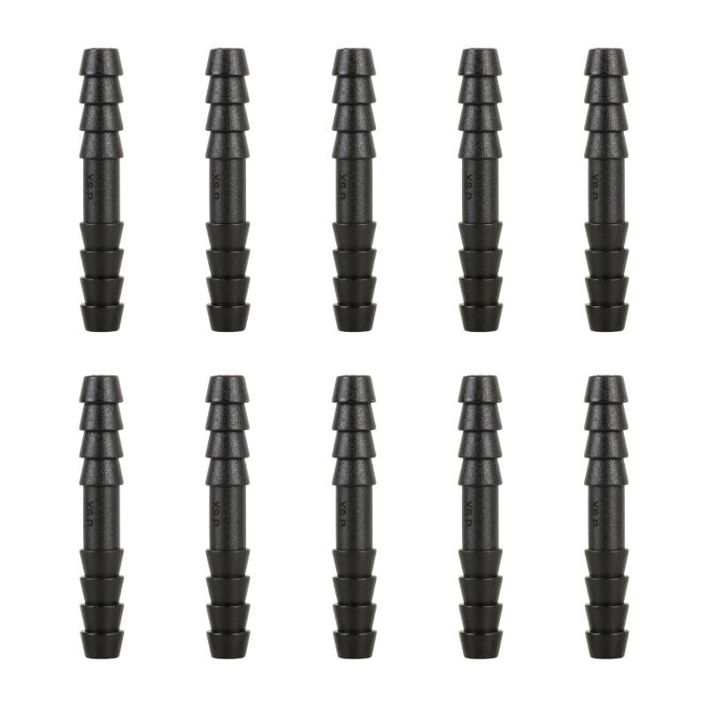 10pcs/Bag Car Straight Type Wiper Spray Nozzle Water Pipe Connection Tube