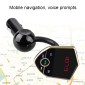Bluetooth FM Transmitter Wireless In-Car Radio Adapter Music Player Hands-Free Calling Car Kit, Dual USB Charger, Support Bluetooth/ Micro SD Card/ Aux Input/ USB Disk