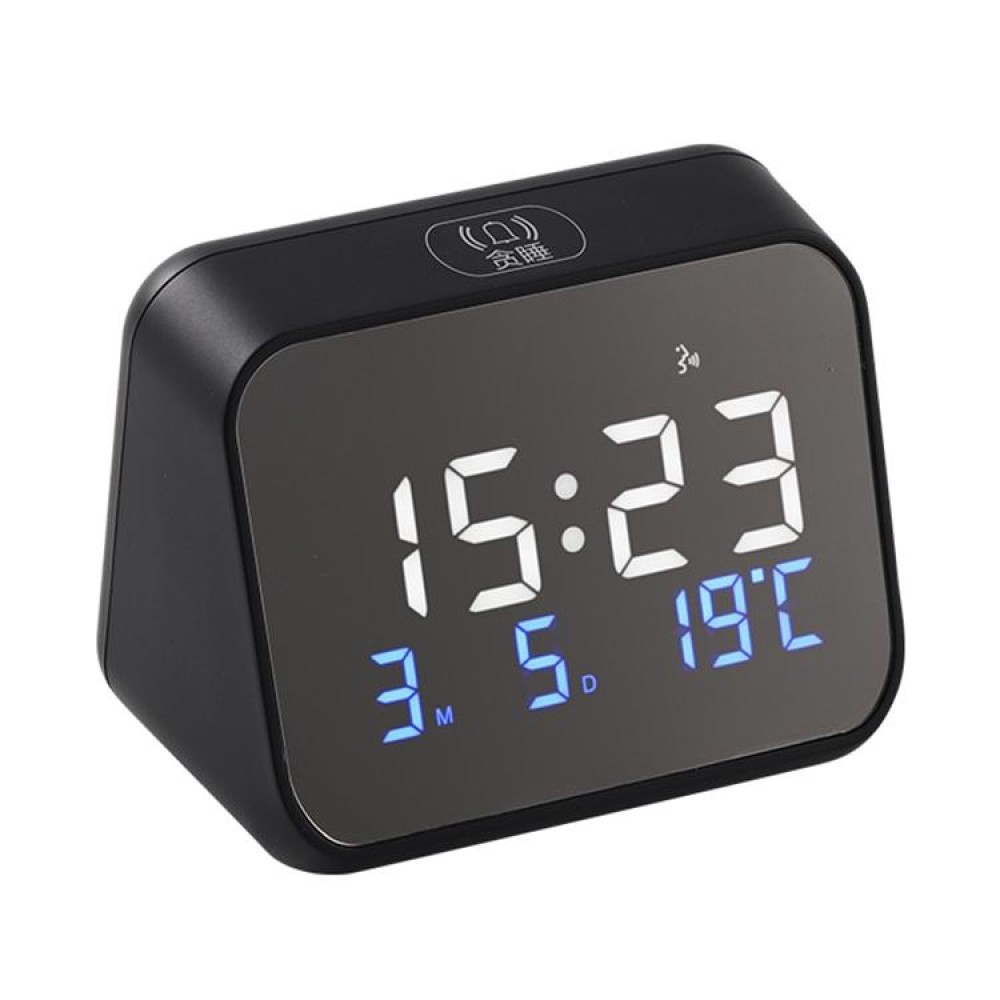 Q5 Multi-function LED Display Electronic Alarm Clock (Black)