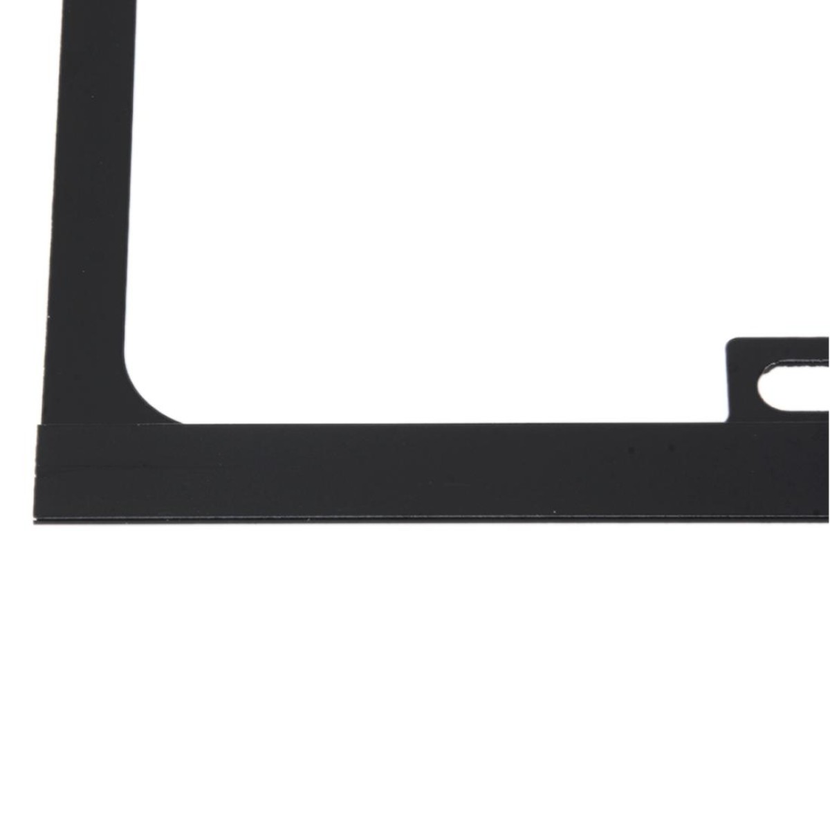 2 PCS Car License Plate Frames Car Styling License Plate Frame Magnesium Alloy Universal License Plate Holder Car Accessories(Black)