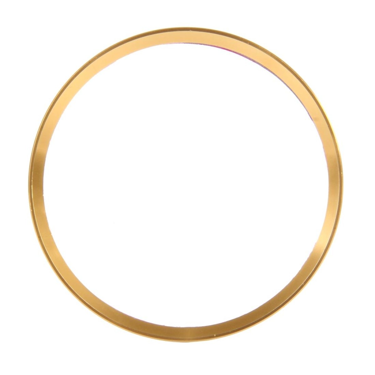 4 PCS Car Aluminum Wheel Hub Deroration Ring For Cadillac(Gold)