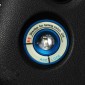 Car Aluminum Igniter Night Luminous Decoration Ring For Audi And Volkswagen(Blue)