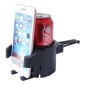 SHUNWEI SD-1027 Car Auto Multi-functional ABS Air Vent Drink Holder Bottle Cup Holder Phone Holder Mobile Mount (Black)