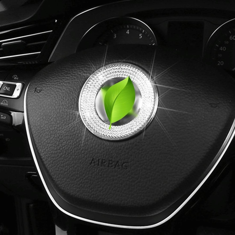 Universal Car Steering Wheel Diamond Decorative Stickers for Volkswagen