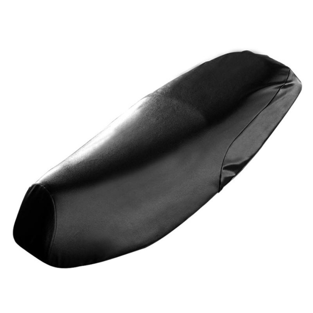 Waterproof Motorcycle Black Leather Seat Cover Prevent Bask In Seat Scooter Cushion Protect, Size: S, Length: 42-47cm; Width: 20-30cm