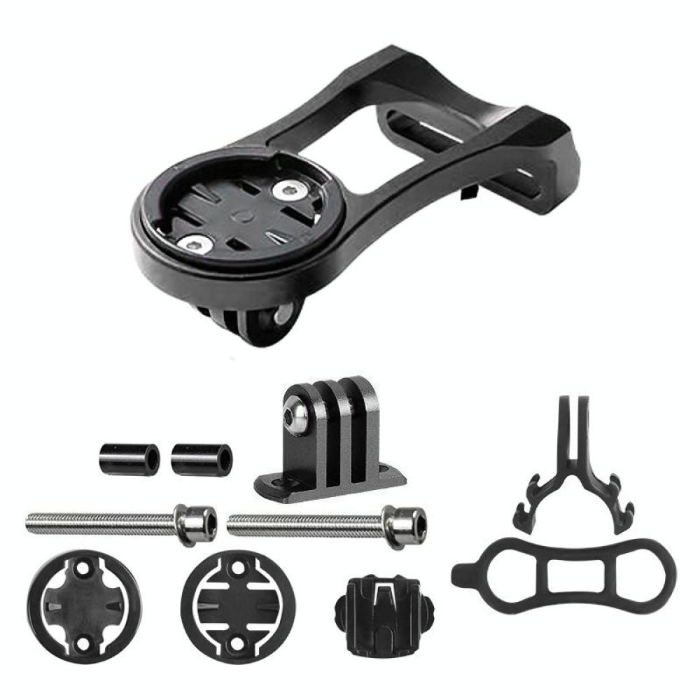 Mountain Bike Code Table Seat Bicycle Extension Bracket Light Stand(Black)