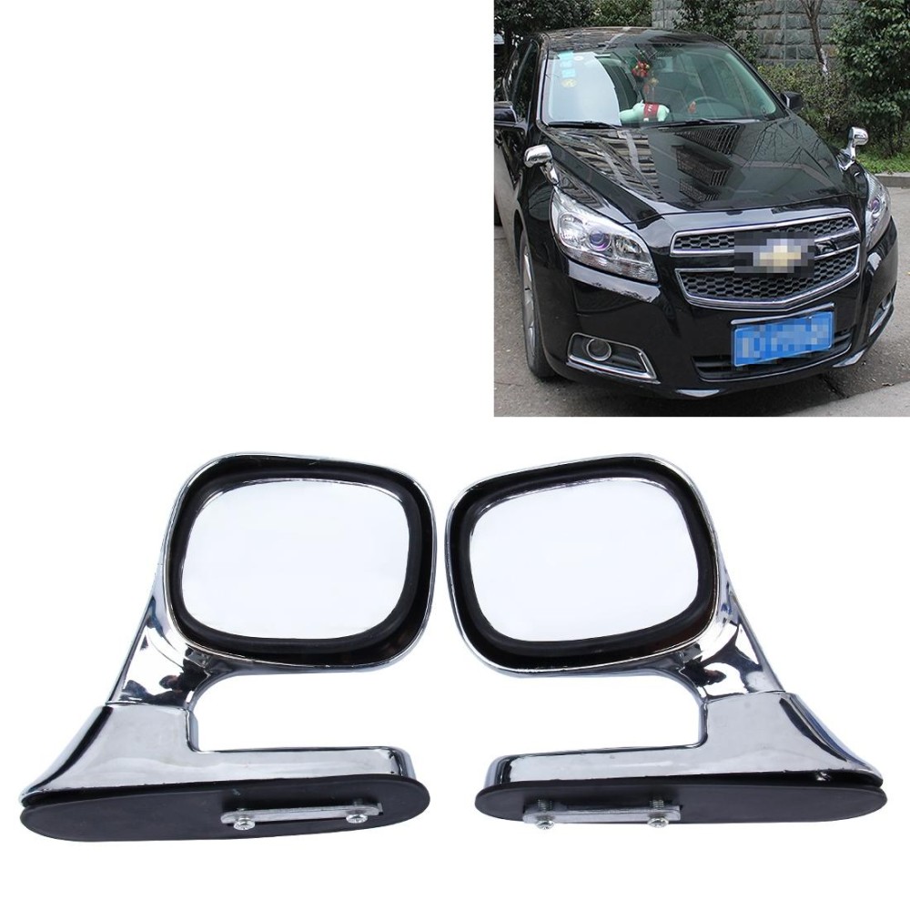 2 PCS SY-089A 360 Degree Rotatable Two Side Assistant Mirror for Auto Car