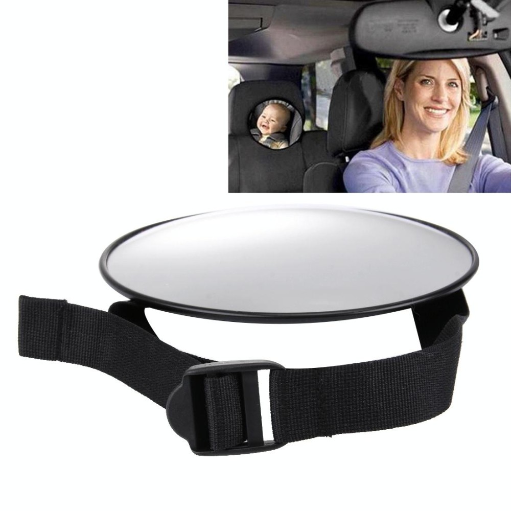 Circular Convex Car Reflective Mirror Rearview Mirror Rear View Blind Spot Auxiliary Mirror Child Safety Seat Viewing Mirror