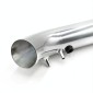Universal  Air Intakes Short Cold Racing Aluminium Air Intake Pipe Hose with Cone Filter Kit System(Silver)