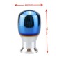 Universal Vehicle Car Blue Aluminum Alloy Gear Shifter Lever Manual Automatic Shift Knob Adapter, Size: 4.4x7.8cm