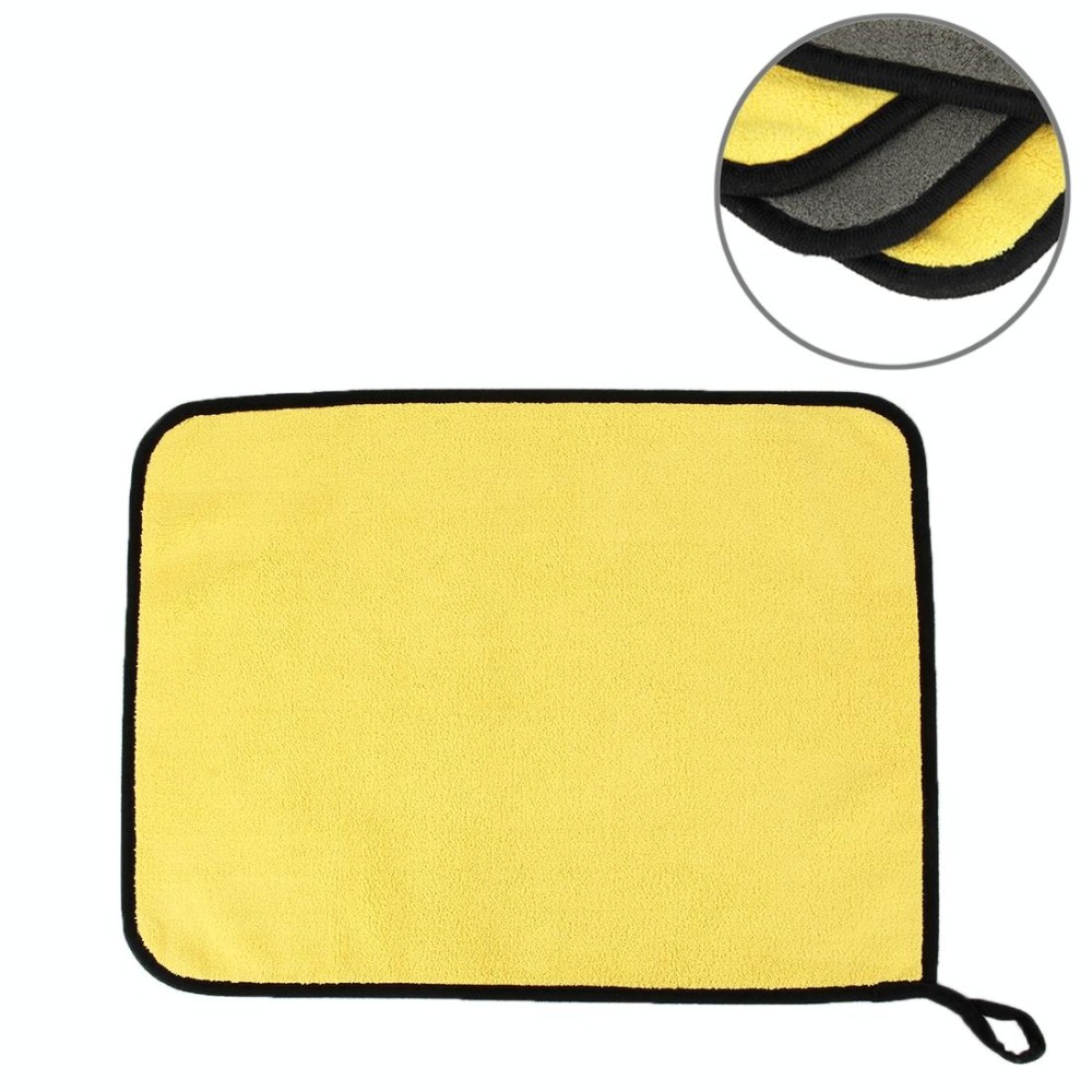 40 x 30.5cm Microfiber Absorbent Cleaning Drying Clean Cloth Washing Car Care Wash Towel