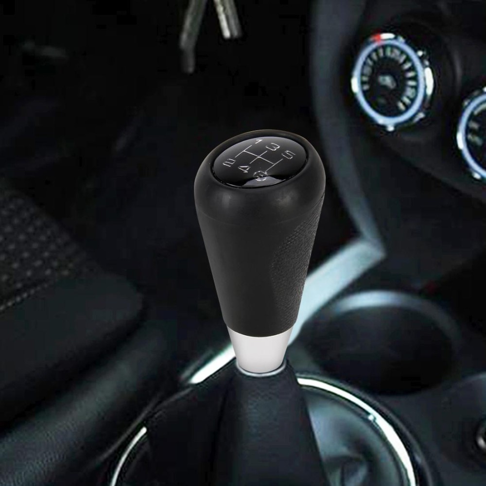 Universal Vehicle Modified Resin Shifter Manual 6-Speed Gear Shift Knob, Size: 8.2*5.5cm (Black)