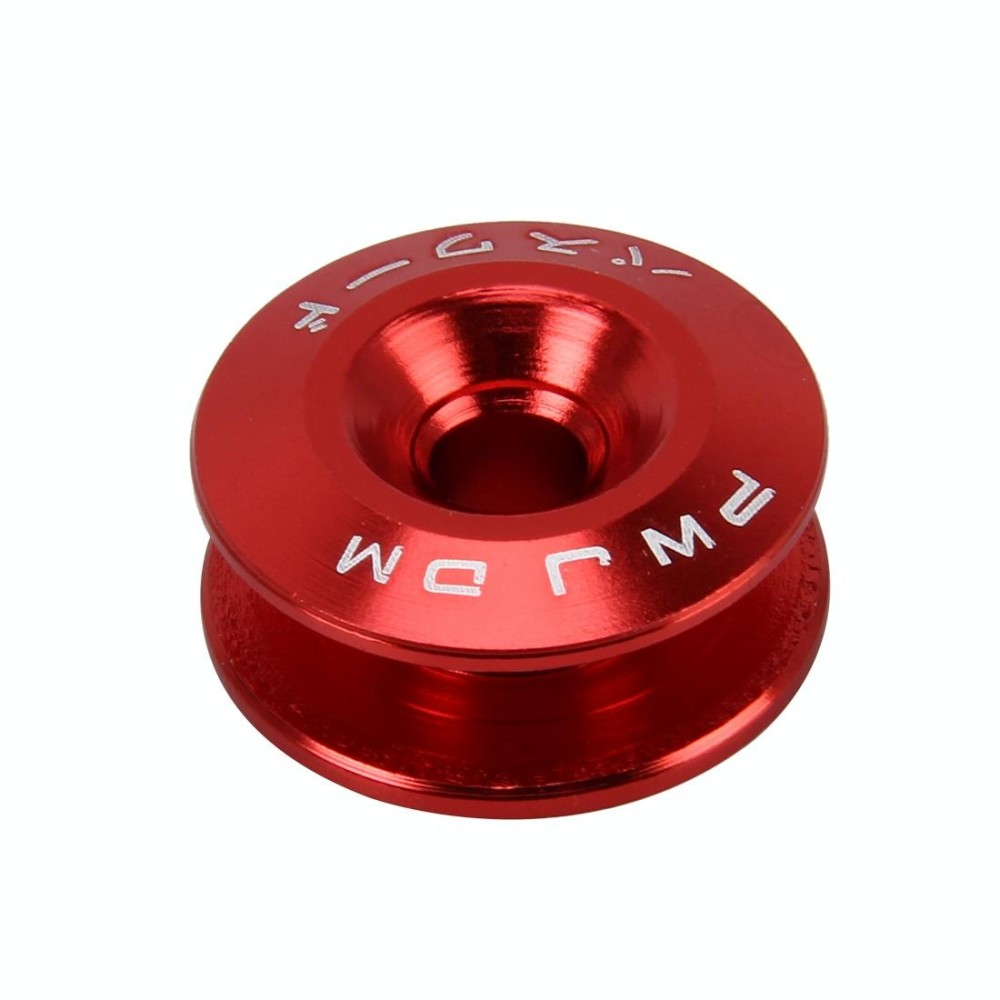 4 PCS Car Modified Screw Gaskets Bodywork Stainless Steel Gasket Bolts, Diameter: 24mm(Red)