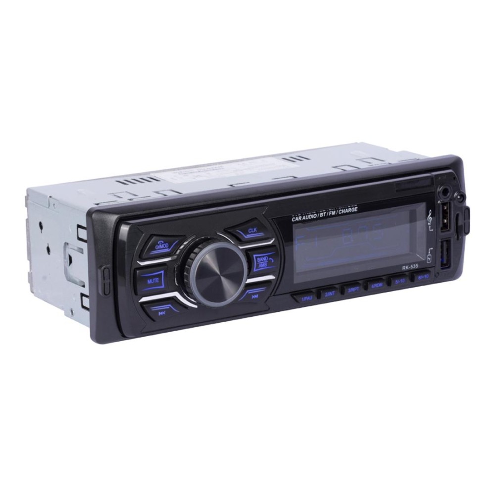 RK-535 Car Stereo Radio MP3 Audio Player with Remote Control, Support Bluetooth Hand-free Calling / FM / USB / SD Slot