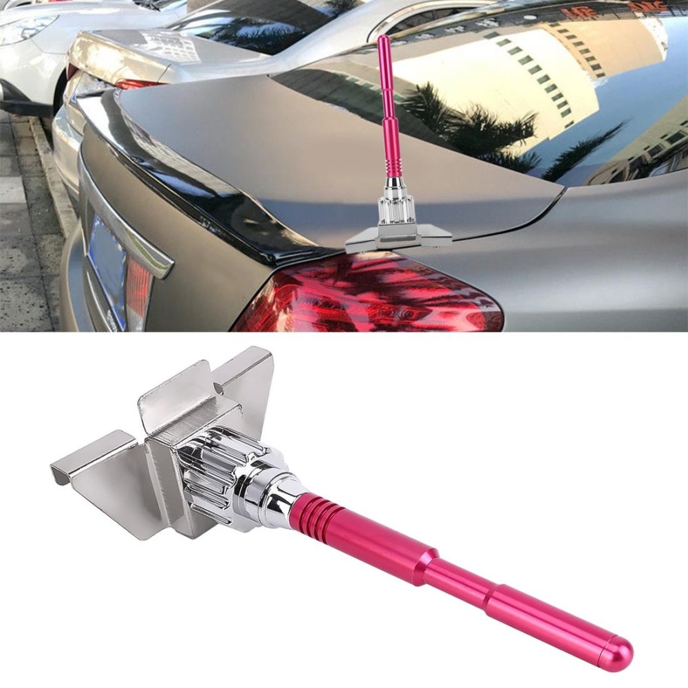 PS-409 Modified Car Antenna Aerial, Size: 24.0cm x 11.5cm(Red)
